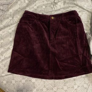 Forever 21 corduroy skirt